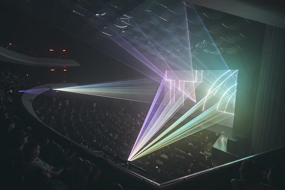 Max Cooper performing at MUTEK Montreal 2025