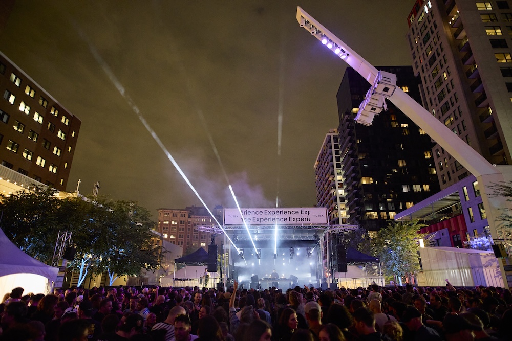 Nicola Cruz performing at MUTEK Montreal 2025