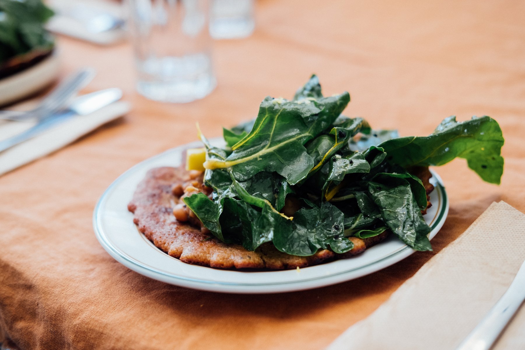 A dish from the vegan lunch by Venn Canteen